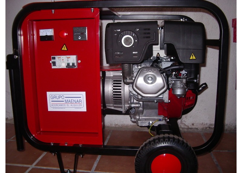 Alquiler Generador monofásico 4000 w - FERROLAN