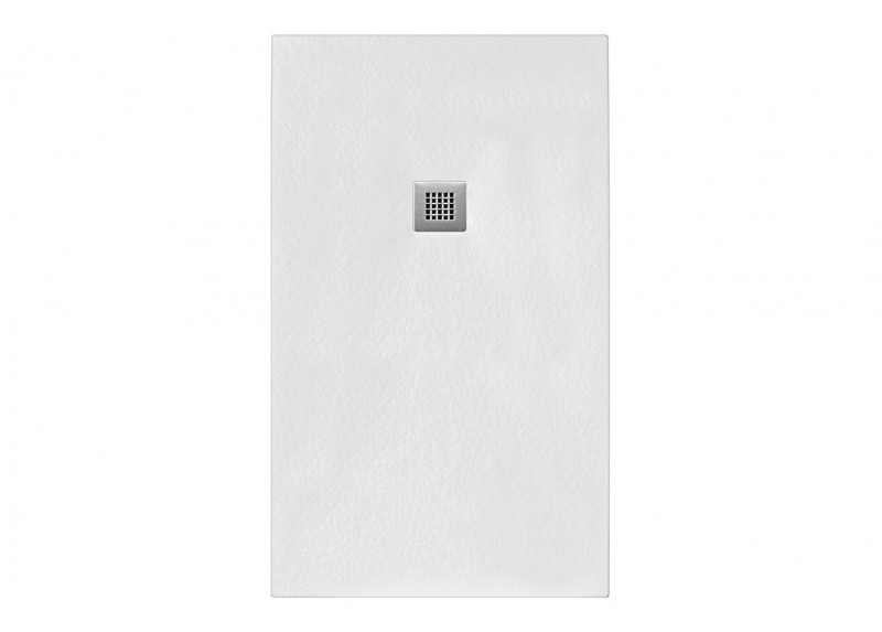 Plato de ducha Mineral Nature Blanco 140x80- FERROLAN