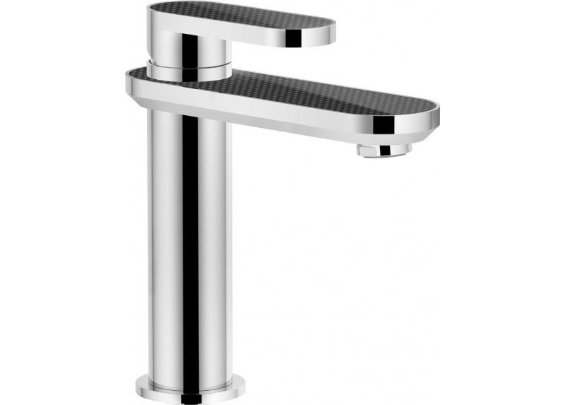 MONOMANDO DE LAVABO DRESS CROMO-CARBON POLISHED