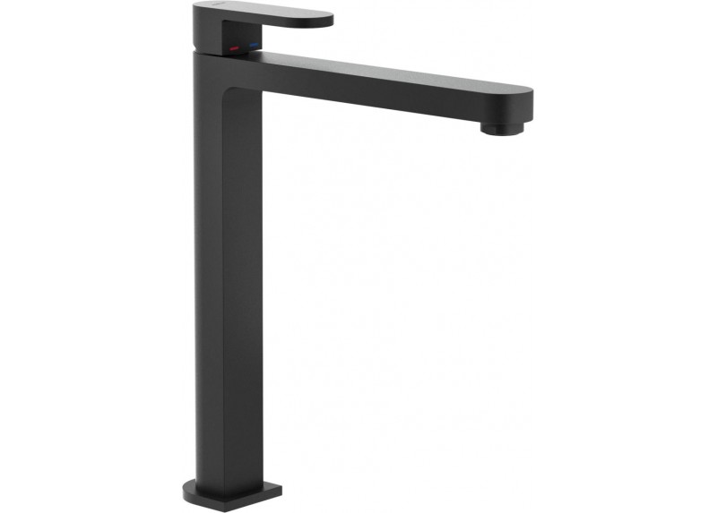 MONOMANDO DE LAVABO ALTO UP VELVET BLACK