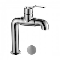 MONOMANDO DE LAVABO HORIZONTAL CENTURY GUN METAL BRILLO