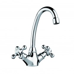 BIMANDO DE LAVABO BELL-STIL GIRATORIO CROMO BRILLO