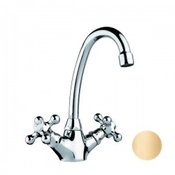 BIMANDO DE LAVABO BELL-STIL GIRATORIO ORO BRILLO