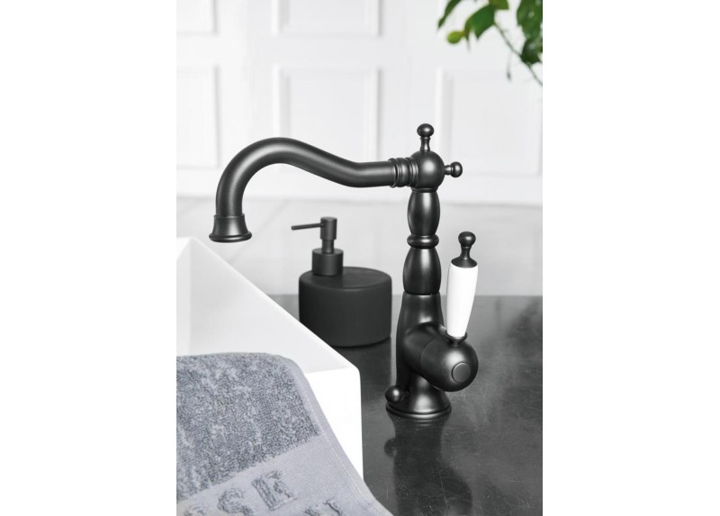 MONOMANDO DE LAVABO LATERAL CLASSIC NEGRO