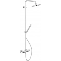 COLUMNA DE DUCHA TERMOSTÁTICA DRESS ACERO INOX BIANCO