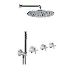 CONJUNTO BIMANDO DE DUCHA FX330F51 VITTORIO CROMO BRILLO