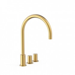 BIMANDO DE LAVABO PROJECT ORO 24K MATE