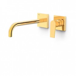 MONOMANDO DE LAVABO EMPOTRADO PROJECT ORO 24K  BRILLO