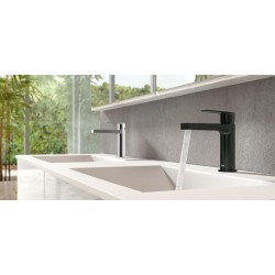 GRIFO DE LAVABO PROJECT NEGRO MATE 21110301NM