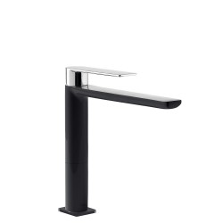 MONOMANDO DE LAVABO LOFT COLORS CROMO-NEGRO  20020303NE