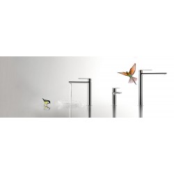 MONOMANDO DE LAVABO CON MANETA LOFT CROMO