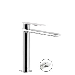 MONOMANDO DE LAVABO CON MANETA LOFT CROMO BRILLO