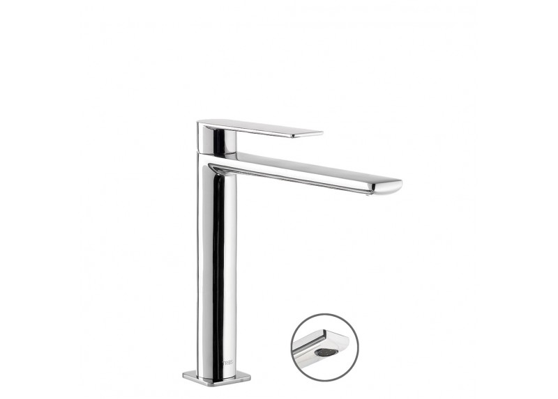 MONOMANDO DE LAVABO CON MANETA LOFT CROMO BRILLO