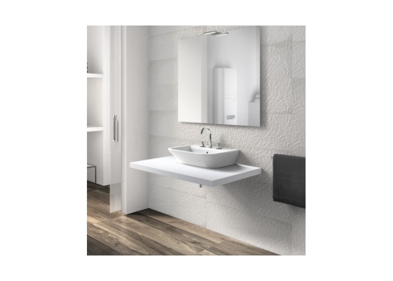 LAVABO THE GAP BLANCO BRILLO 55X47X14