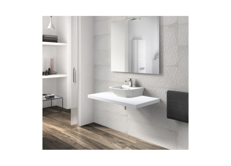 LAVABO THE GAP BLANCO BRILLO 45X42X17