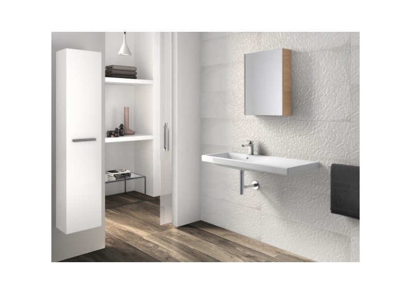 LAVABO THE GAP BLANCO BRILLO 100X46X17,5 IZQUIERDA