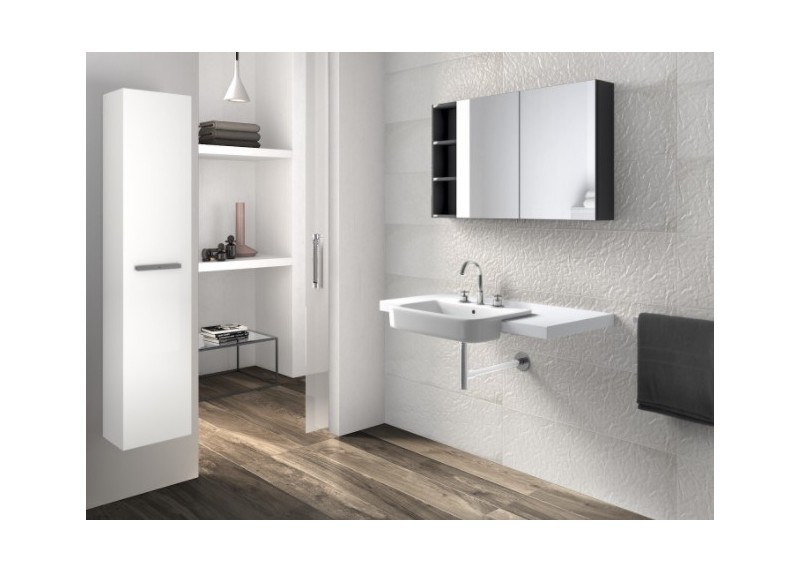 LAVABO SENSO SQUARE BLANCO BRILLO 56X42X18