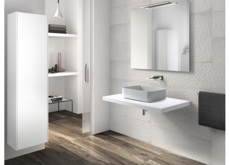 LAVABO INSPIRA SQUARE BLANCO MATE 50X37X14