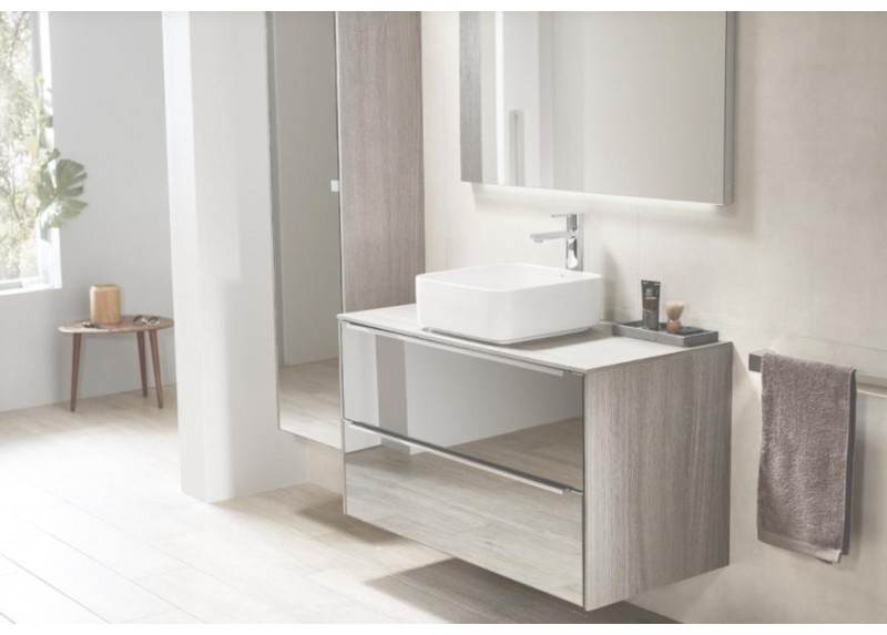 LAVABO INSPIRA SQUARE BLANCO MATE 37X37X14