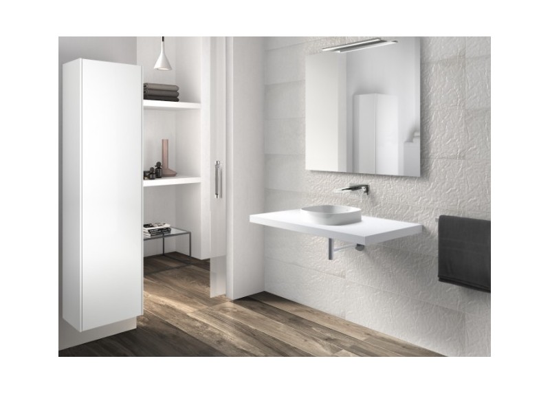 LAVABO INSPIRA SOFT BLANCO BRILLO 37X37X7,5