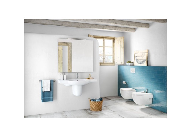 LAVABO MERIDIAN BLANCO BRILLO 100X46X15