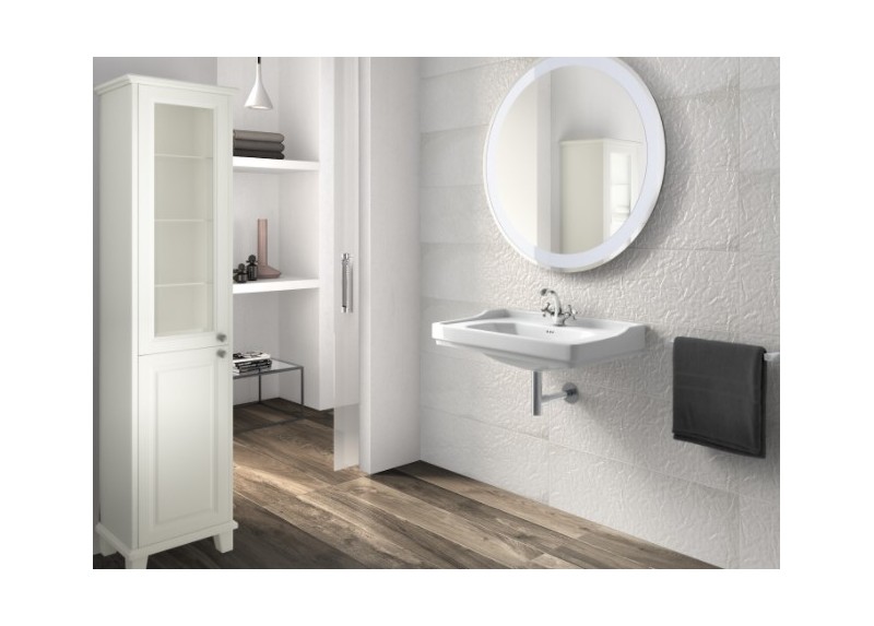 LAVABO CARMEN BLANCO BRILLO 80X50X22,5