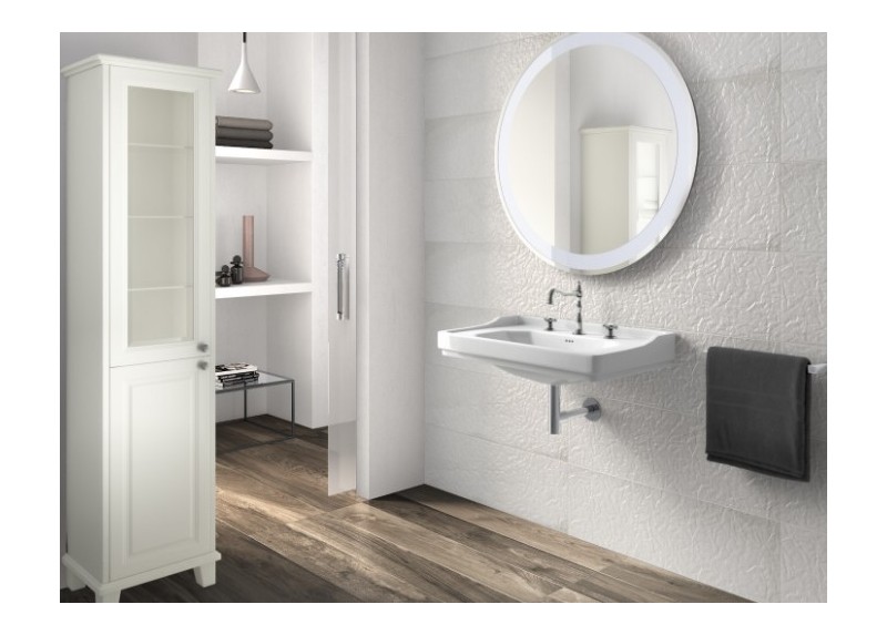 LAVABO CARMEN BLANCO BRILLO 80X50X22,5