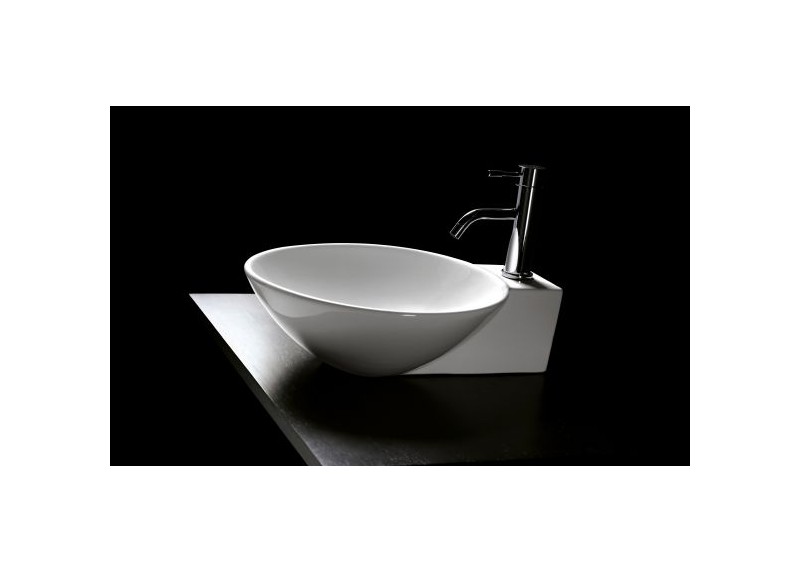 LAVABO BAYONA BLANCO BRILLO 42X50,5X15