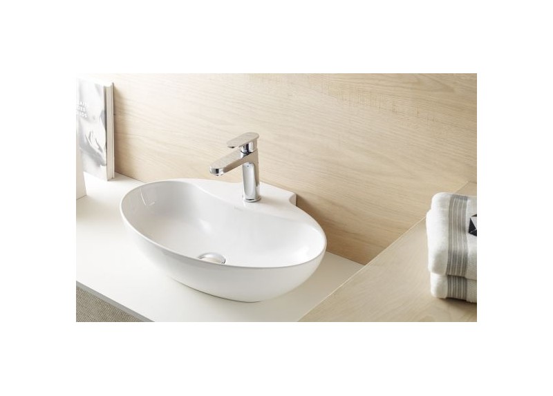 LAVABO NEW MÁLAGA BLANCO BRILLO 59,8X40,8X13,9