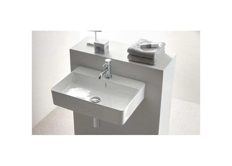 LAVABO SANTOÑA BLANCO BRILLO 60X42X13