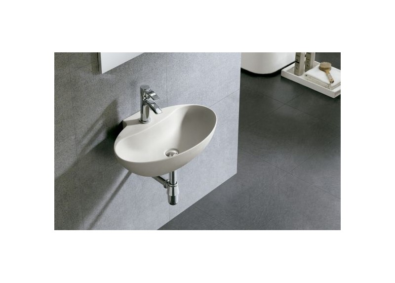 LAVABO NEW MÁLAGA BLANCO BRILLO 59,8X40,8X13,9