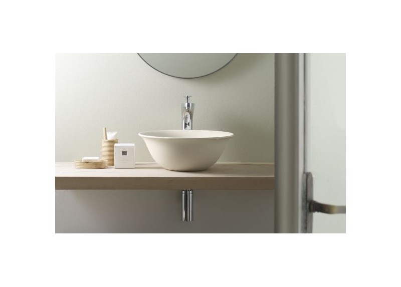 LAVABO NEW NORDIC CREMA NATURAL 40X40X15