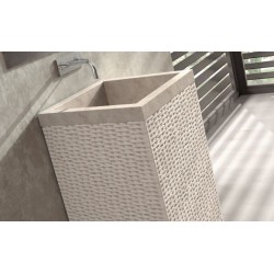 Lavabo de color Beige de Bathco