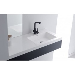 LAVABO CASTRO BLANCO SATINADO 80X45X8,5