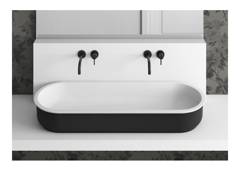 LAVABO SPOT BLANCO MATE 104X35X15