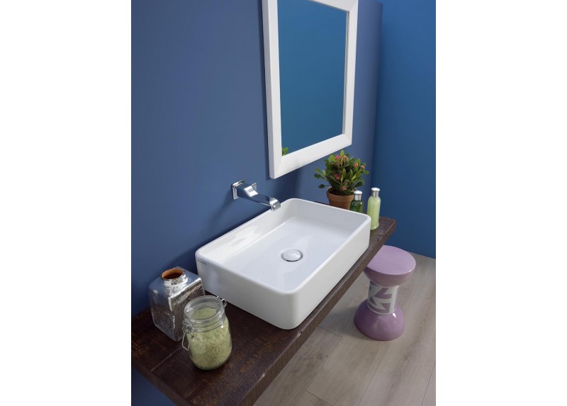 LAVABO MINIWASH BLANCO BRILLO 75X42X13