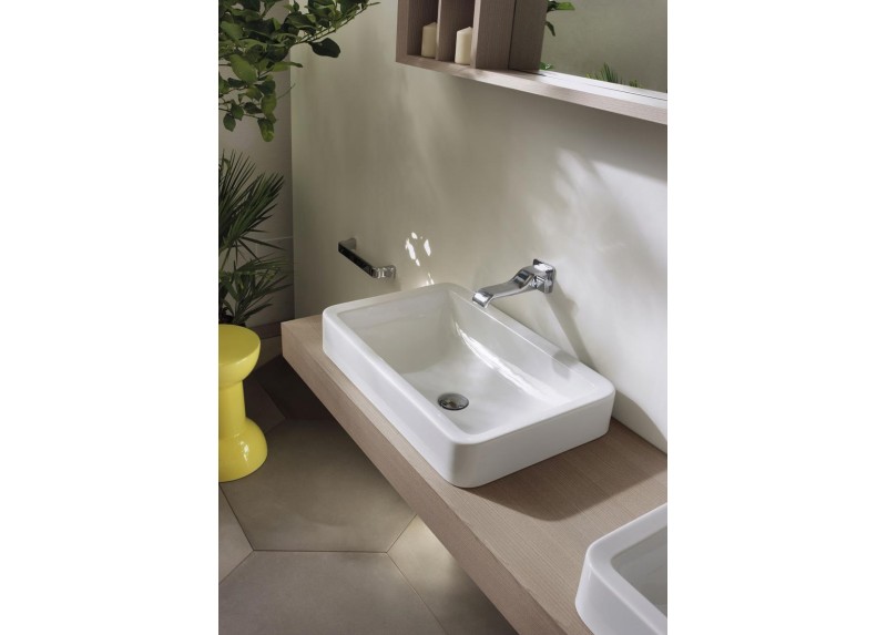 LAVABO NILE BLANCO BRILLO 62X40X10