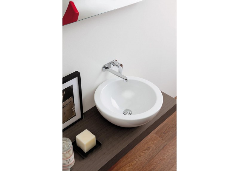 LAVABO FONTE BLANCO BRILLO 50X50X20