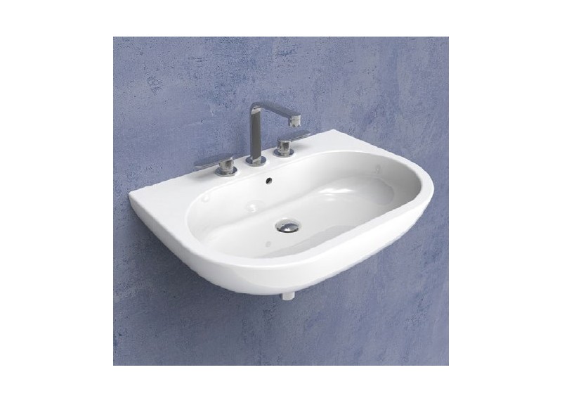 Lavabo de color Blanco de Flaminia