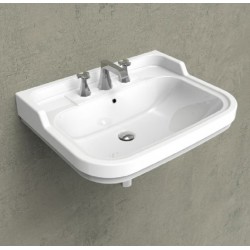 Lavabo de color Blanco de Flaminia