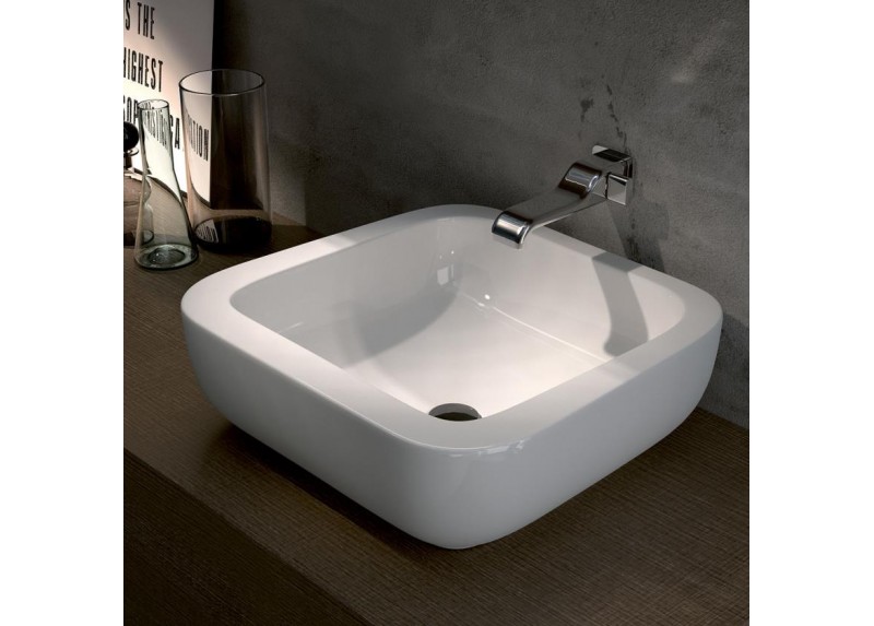 LAVABO COMO BLANCO BRILLO 54X52,5X17