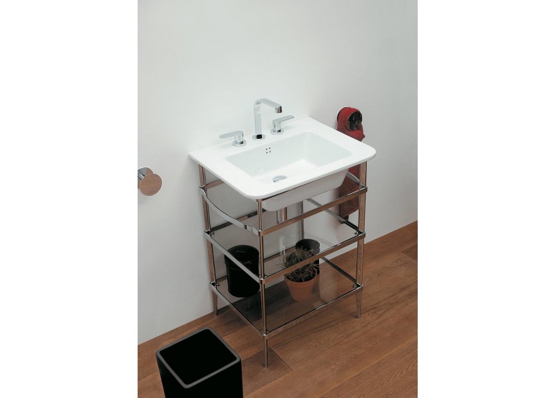 LAVABO VOID BLANCO BRILLO 60X50X18,5