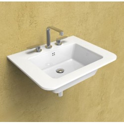 Lavabo de color Blanco de Flaminia