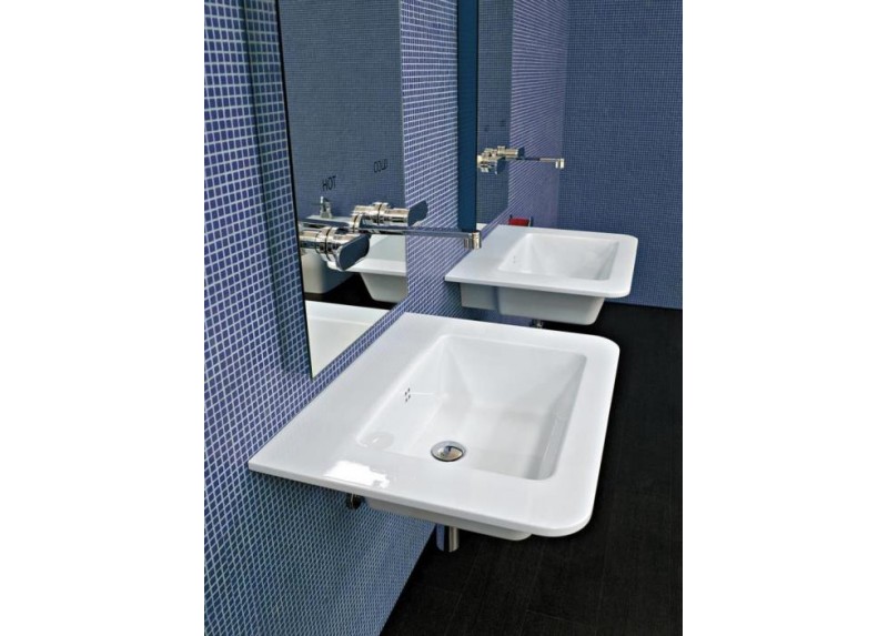 LAVABO VOLO BLANCO BRILLO 66X52X16