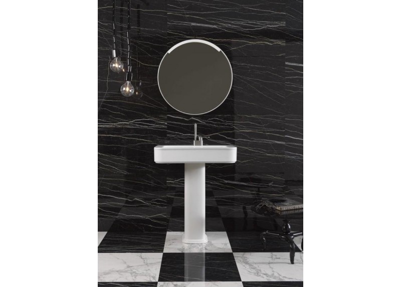 LAVABO MADRE BLANCO BRILLO 75X50X14