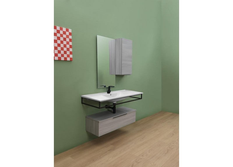 LAVABO BLOOM BLANCO BRILLO 122X51,5X