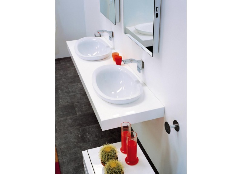 LAVABO IO BLANCO BRILLO 60X50,4X27,5