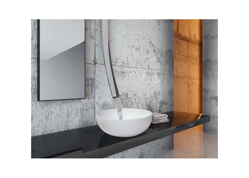 LAVABO ALBA BLANCO BRILLO 39X39X14,5