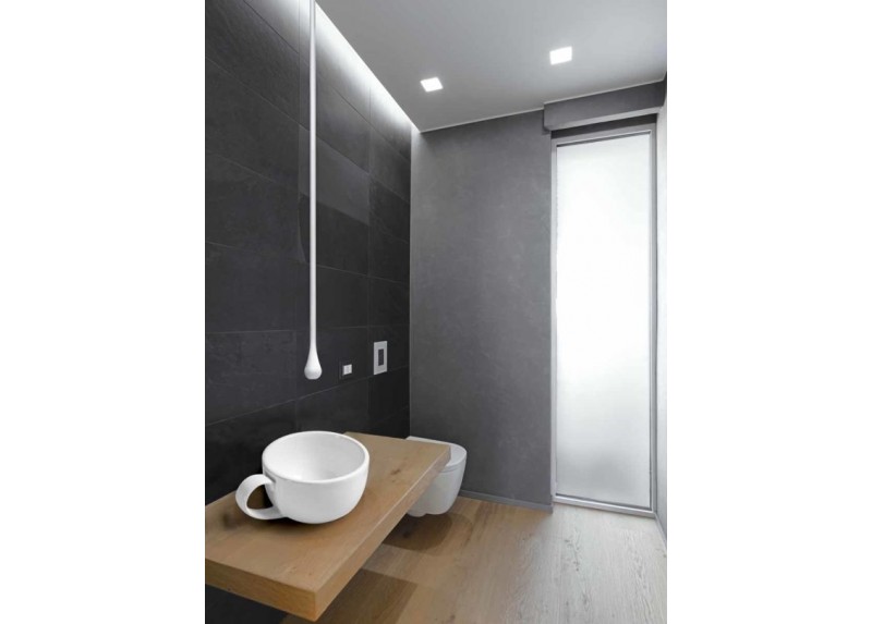 LAVABO TAZA BLANCO BRILLO 30X30X18