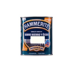 HAMMERITE ESMALTE FORJA 750 ML. BLANCO  - FERROLAN